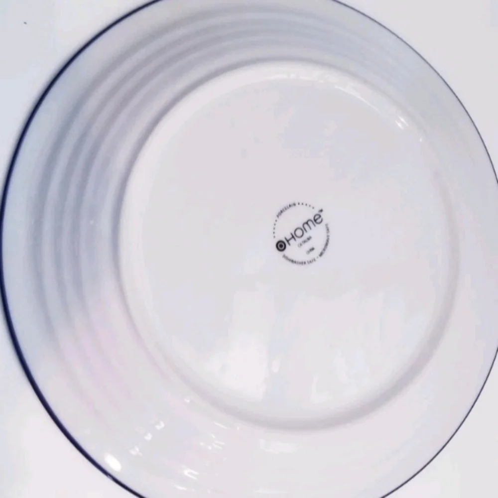 Target Home Catalina Medallion Dinner Plate Blue White